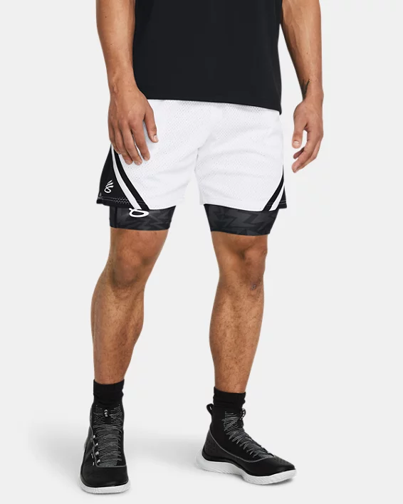 Curry Mesh Mens 8" Shorts