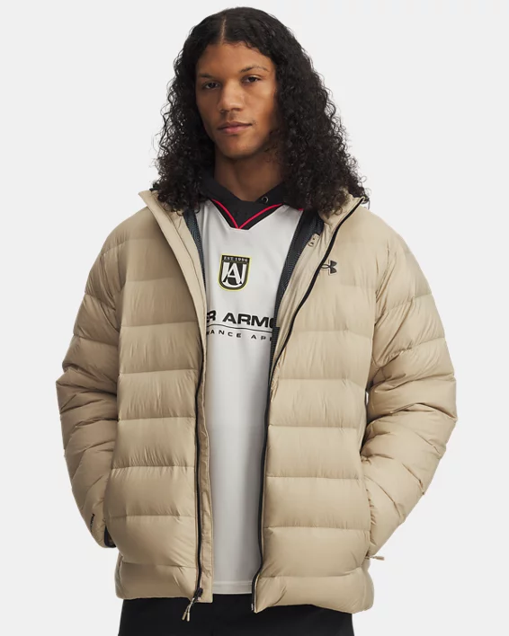 UA Legend Down Mens Hooded Jacket