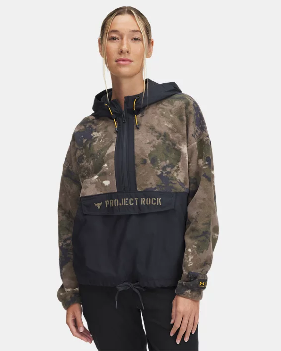 Project Rock Turbo Fleece Veterans Day Womens Pullover