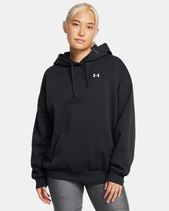 UA Rival Fleece Womens Oversized Hoodie