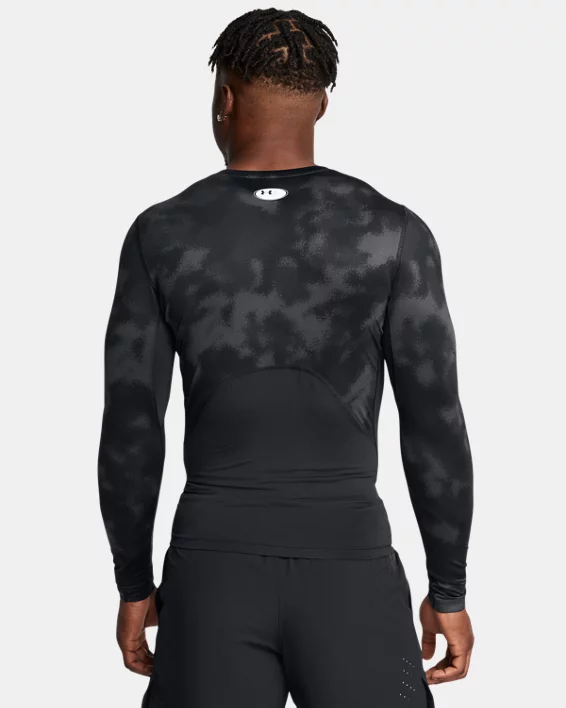 HeatGear Printed Mens Long Sleeve