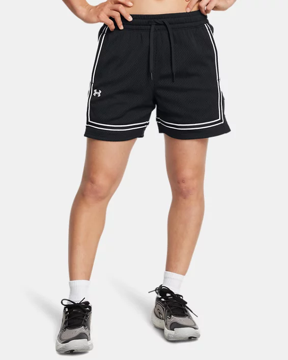 UA Zone Pro Mesh Womens 5" Shorts