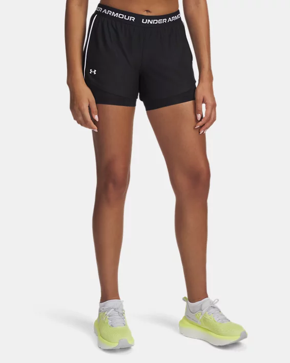 UA Tech Play Up Womens 2-in-1 Shorts
