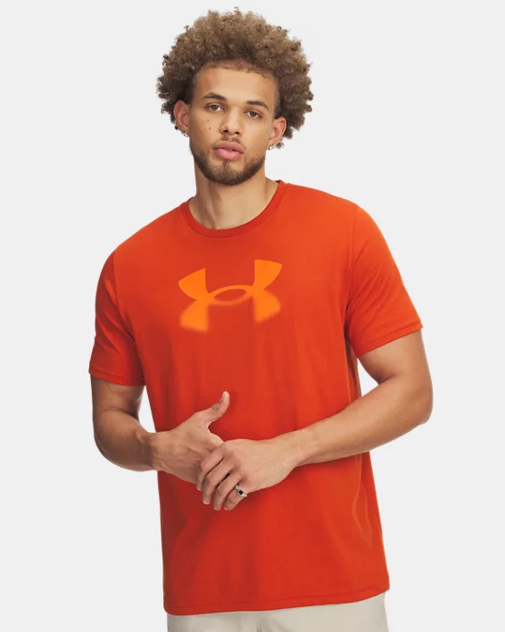 UA Reflective Big Logo Mens Short Sleeve