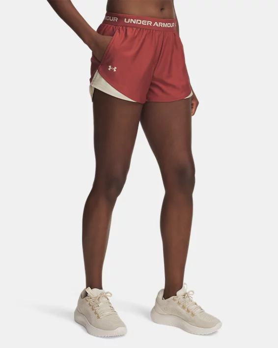 UA Tech Play Up Womens 3" Shorts