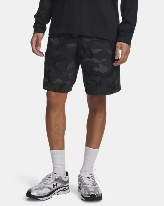 UA Sportstyle Woven Printed Mens 9.5" Cargo Shorts