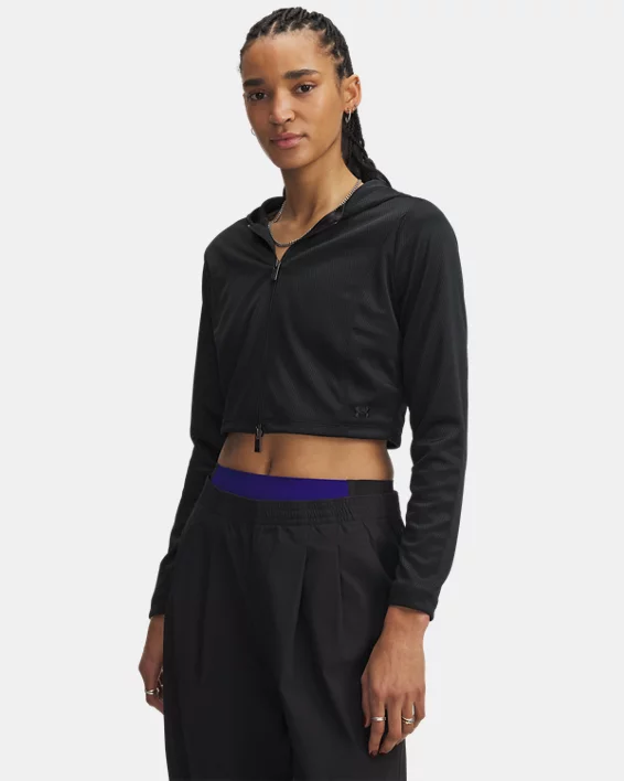 UA Courtside Dazzle Womens Full-Zip Hoodie