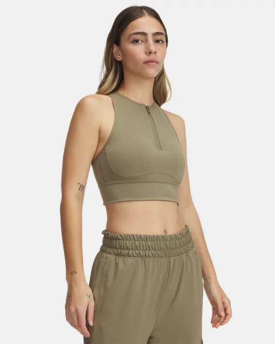 UA Meridian Womens Zip Tank