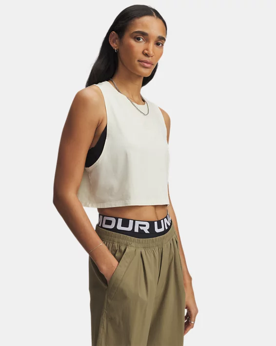 UA Wash Womens Crop Tank