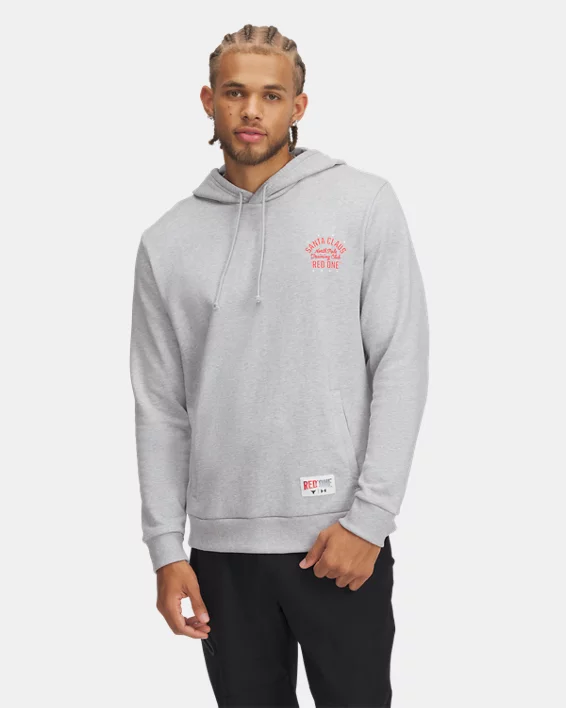 Project Rock Red One Club Mens Hoodie