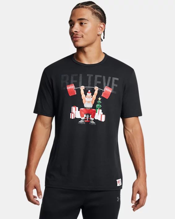 Project Rock Red One Believe Mens T-Shirt