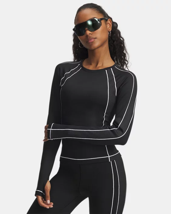 ColdGear Textured Womens Crew