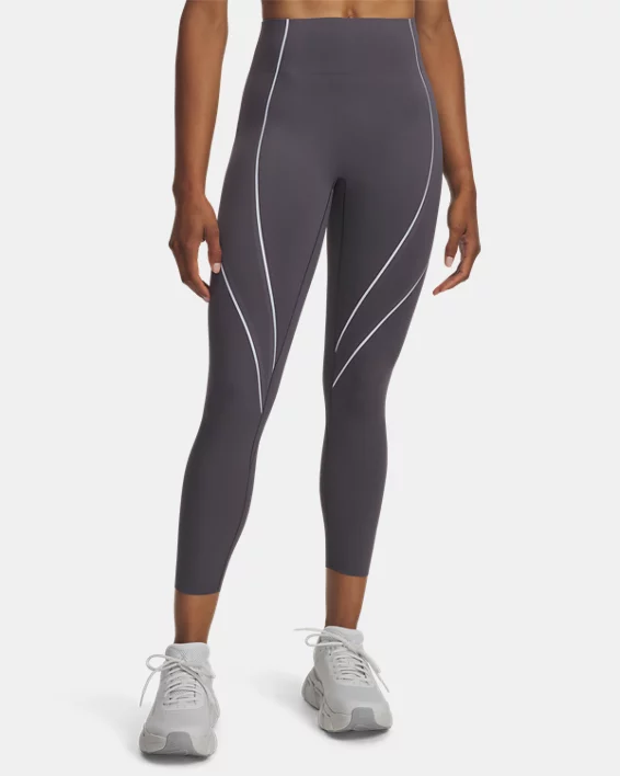 UA Halo Bonded Womens Ankle Leggings