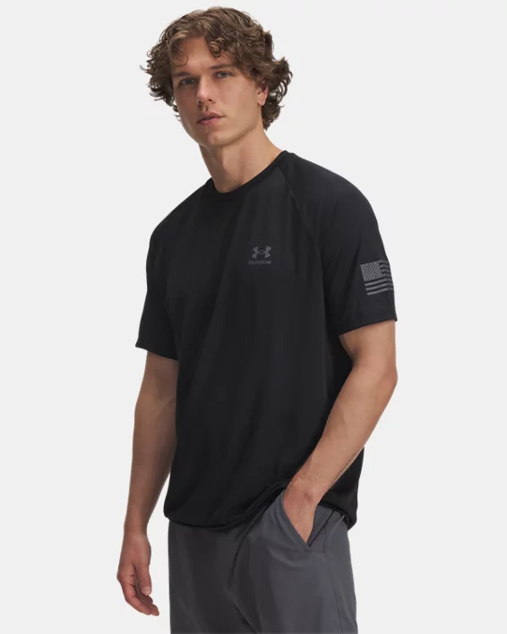 UA Freedom Tech Mens Short Sleeve
