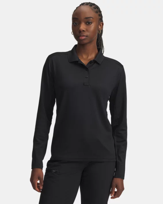 UA Tactical Performance Womens Long Sleeve Polo