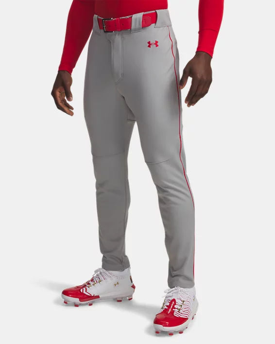 Baseball Gray-Red-078