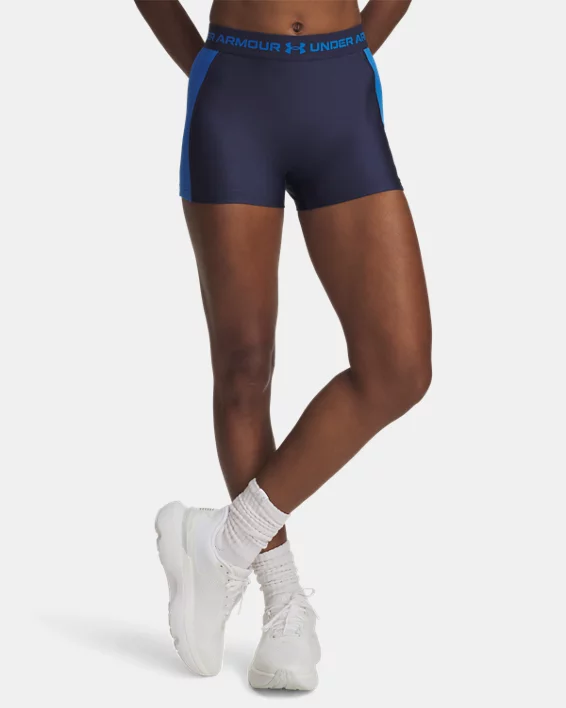 HeatGear Rib Shorty Womens 3" Shorts