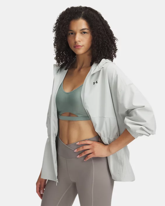 UA Rival Woven Womens Oversized Jacket