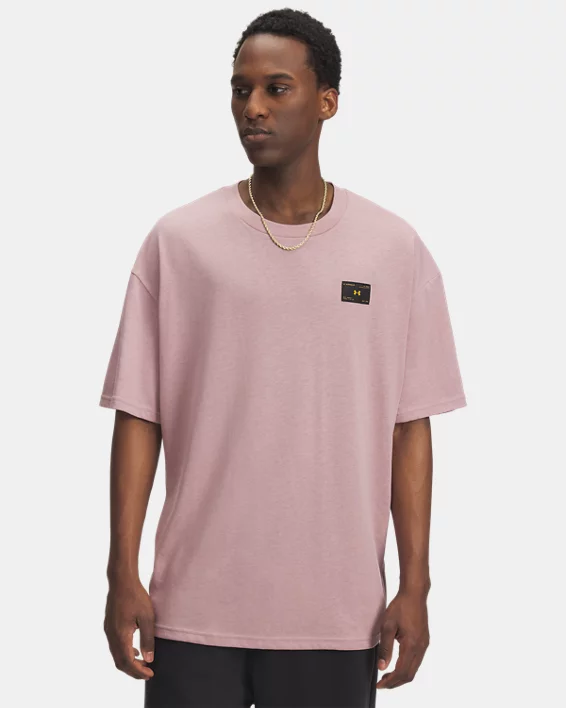 UA Woven Label Heavyweight Mens Short Sleeve