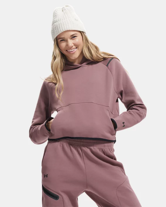 UA Unstoppable Fleece Womens Hoodie