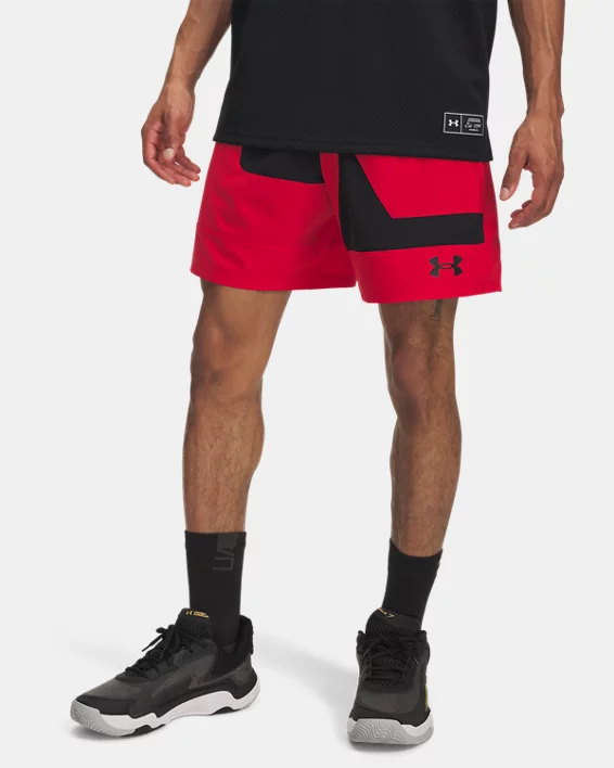 UA Zone Woven Graphic Mens 7 Shorts