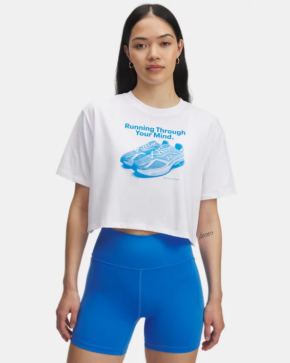 UA Varsity Womens Oversized Short Sleeve