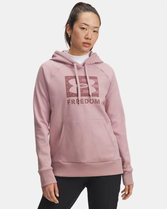UA Freedom Rival Fleece Womens Hoodie