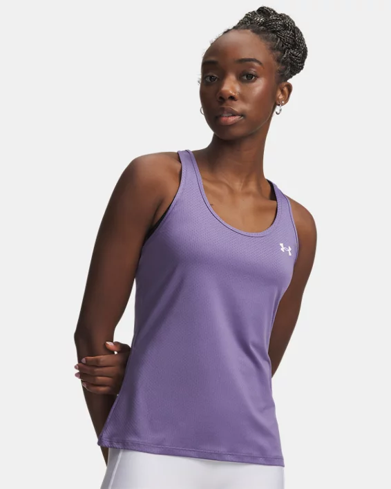 UA Tech Mesh Womens Racer Tank