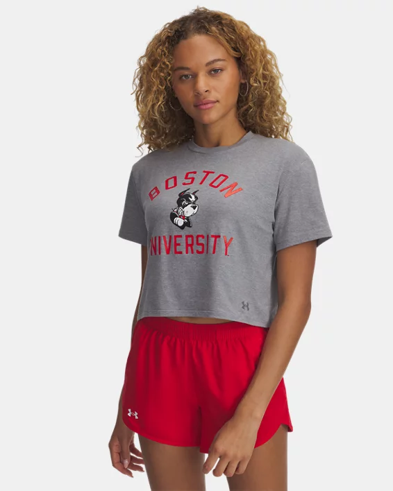 UA Icon Collegiate Womens Short Sleeve