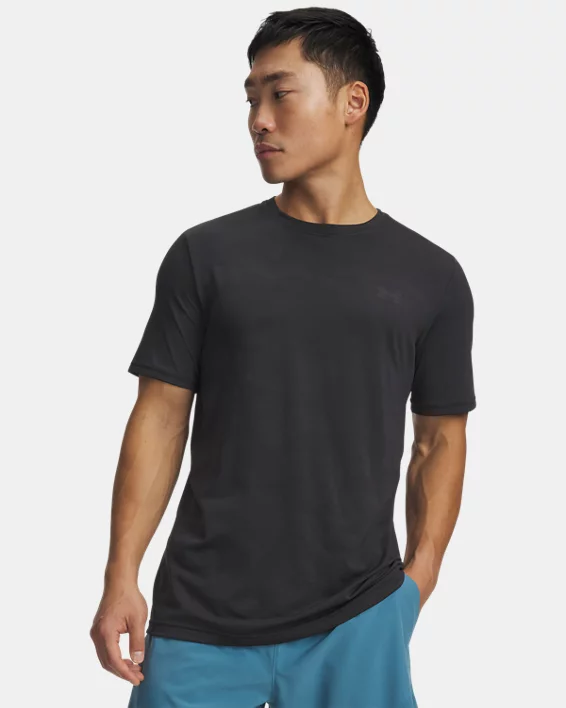 UA Vanish Elite Seamless Camo Mens Short Sleeve
