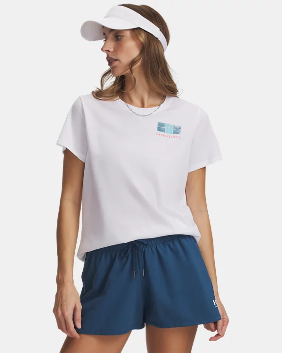 UA Pickleball Womens Short Sleeve