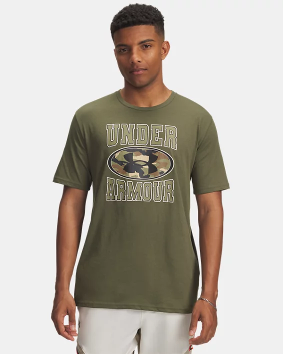 UA Vintage Camo Mens Short Sleeve