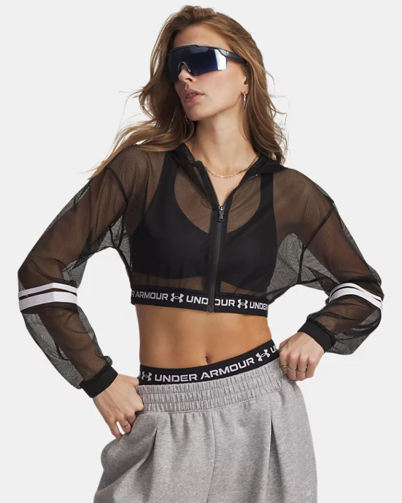 HeatGear Mesh Womens Full Zip