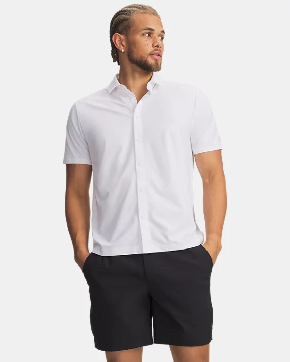 UA Drive Mens Button-Down Shirt