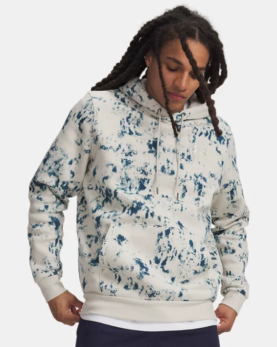 UA Icon Fleece Printed Mens Hoodie