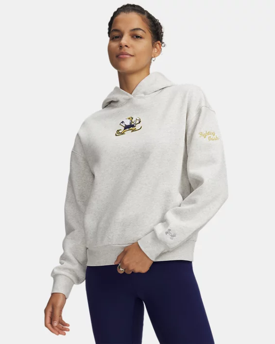 UA Icon Fleece Collegiate Womens Hoodie