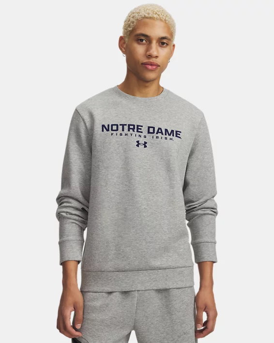 UA Unstoppable Fleece Collegiate Mens Crew