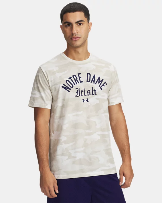 UA Performance Cotton Collegiate Camo Mens T-Shirt