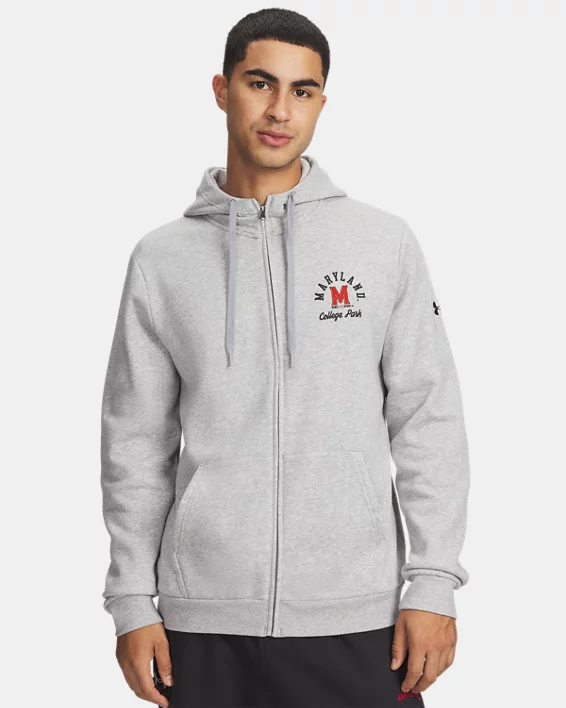 UA Rival Fleece Collegiate Mens Full Zip