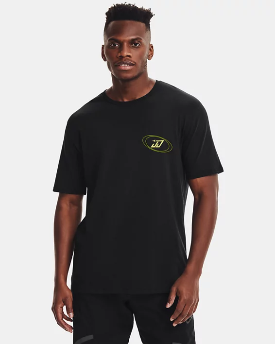 UA Heavyweight Justin Jefferson Going Dark Mens Short Sleeve