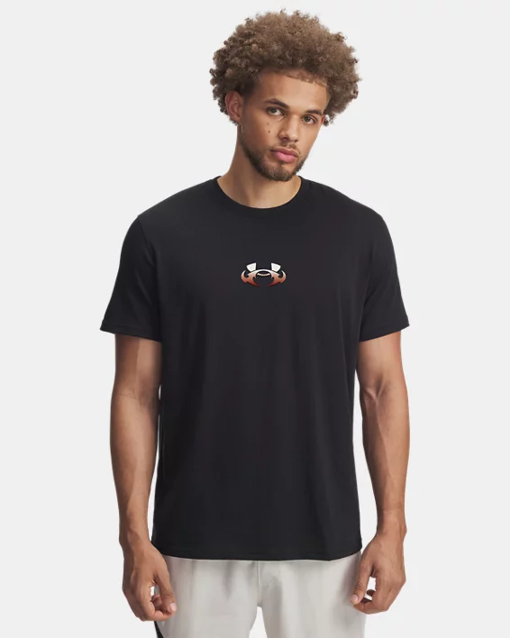 UA Heavyweight Justin Jefferson Scary Hours Mens Short Sleeve